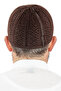 Orlon محبوك قبعة صوف الشتاء Skullcap نمط البقلاوة البني - 3