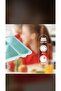 5-Eye Dining Hall Children's Serving Polycarbonate Plate - Unbreakable Table D'Hôte, Plate, Table D'Hôte 5 Compartments (50 Pieces) - 5