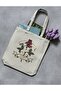 Lucky Gül Retro Y2K Cloth Bag Tote Bag