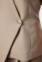 Haki Oversize Kruvaze Dokuma Yelek TWOAW25YE00053 - 5