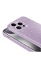 Apple iPhone 15 Pro Compatible Case Glitter Sparkling Luxury Cotton Cover with Camera Protection - 3