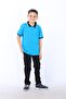 Navy Blue Unisex School Pants with Elastic Waist Lycra Slim Fit Comfort Canvas Camisole Children's Pants