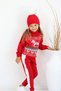 Girl's Sweater, Knitwear, Tracksuit, Beanie and Neck Collar 4-Piece Set - 3