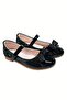 Girl's Ballerina Flats Black Patent Leather Glittery