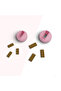Mini Polymer Rectangular Clay - Ceramic, Jewelry and Ornamental Cut Molded, No:394 - 2