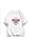 White Vintage Printed T-shirt - 2