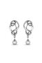Women's Pearl Dangle Branch Model Earrings - 4
