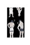 Men's Black Corset Athlete Thermal Socks with Gift - 3