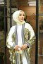 Patterned Hijab Kimono - Women - 5