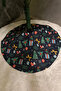Christmas Pine Tree Foot Cover Washable Fabric with Velcro 65x65 - 2
