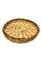 Wicker Grocery Basket Display Basket for Groceries, Nuts, Delicatessen, Bakery, Grocery Section Stand