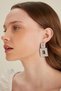 Women's Ester Model Hanging Crystal Zircon Stone Daily Evening Dress Wedding Bridal Henna Prom Prom Earrings - 8