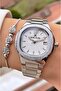 Silver Color Waterproof Women's Wristwatch - Bracelet