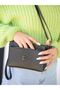 Moon Black Women's Crossbody and Handbag |   Lightweight, Stylish, and 3 Compartments - 4