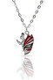 Bleach Ichigo Hollow Mask Anime Necklace - Silver Color with Enamel Classic Chain