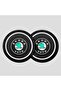 Skoda Silicone Cup Coaster Set of 2 Car Coaster Accessory with Skoda Logo