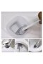 Wall Hanging Practical Silicone Bathroom Toilet Bowl WC Brush - 3