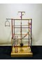 Wooden Bird Playground No:19 Handmade Large Cockatiel, Pakistani Parrot Playground