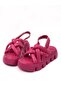 Women's Penny Fuchsia High Sole Sandals - 4