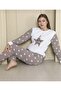 Plus Size Fleece Pajama Set - 2