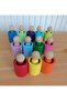 Set of 12 Waldorf Peg Baby & Bowl (Colorful)