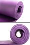 Comfort Floor 10 mm Pilates Mat with Carrying Strap Yoga Mat-Purple - 2