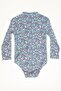 Sun Protection Girl's Swimsuit Flowers - 2