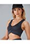 Aurafit Women's Croptop/Bustier with Gathered Front and Crisscross Back - 3