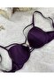Le Jardin Monica Striped Micro Push-Up Bra with String Detail on the Back - 7008 - 3