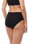 2-Piece Women's Lace Edge Cotton Elastane High Waist Slip Panties - 3