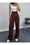 High-Waisted Pleated Palazzo Pants - 2