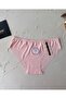 Micro Laser Camisole Corded Fabric Normal Waist Seamless Slip/Panty - 3