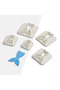 Mermaid Tail Polymer Clay Cutting Mold,Jewelry Molds,Ornament Mold,5 Sizes,Ceramic Mold,No:433 - 2