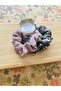 Women's Hair 2-Piece Rubber Buckle Set Bagel Scrunchi Buckle Set