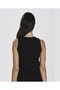 Nbb Lace Collar V-Neck 100% Cotton Ribbed Undershirt -678 - 3