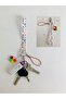 Keychain Phone Holder Wristband, USB Flash Memory, ID Card, Water Bottle Patterned Wrist Strap - 3