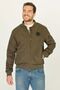 Men's Khaki Windproof Coat