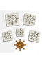 Polymer Rudder Clay Cut Mold - Ceramic Jewelry and Cookie Mold, 5 Sizes, No:468