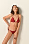 Bordo Gül Bikini