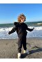 New season honeycomb/waffle fabric oversize hooded top and bottom tracksuit set - 5