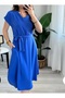 V-Neck Birded Ayrobin Dress - 3
