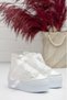 Elegant Wedding Dress - Wedge Heeled Evening Dress Shoes