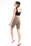 Slimming Extra High Waist Above-Knee Lycra Nylon Leggings with Push-Up Feature for a Flattering Fit - 6
