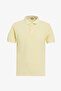 Men's Yellow White-Grey-Pomegranate Flower 3-Piece Non-Pulling Cotton Slim Fit Anti-Curling Polo Neck T-Shirt - 9
