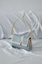 Leather Mini Bag - Double Compartments and Adjustable Shoulder Strap - My -