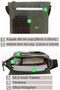 Cappadocia Genuine Leather Water Resistant 4035 Teos Dark Black Postman Shoulder Waxed Canvas Laptop Bag - 7