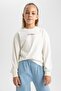 Girl's Crew Neck Long Sleeve T-Shirt A7430A823Au