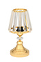 Stone Lampshade 2-Piece Crystal Body Gold Living Room Bedroom Lampshade - 5