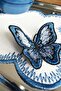 Set of 2 3D Butterfly Cocktail Napkins| Presentation Napkin| Coffee Side Napkin| Coaster - 2