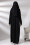 One Piece Women's Prayer Dress with Bag Black - 6